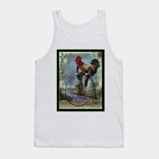 Red Rooster Bicycles Too Tank Top